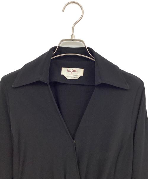 kay me（ケイミー）kay me (ケイミー) 長袖ワンピース ブラック サイズ:9の古着・服飾アイテム