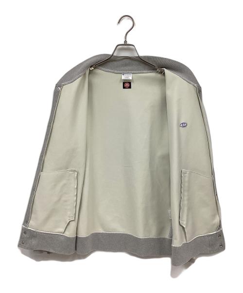 Champion（チャンピオン）Champion (チャンピオン) スタジャン ライトグレー サイズ:XLの古着・服飾アイテム