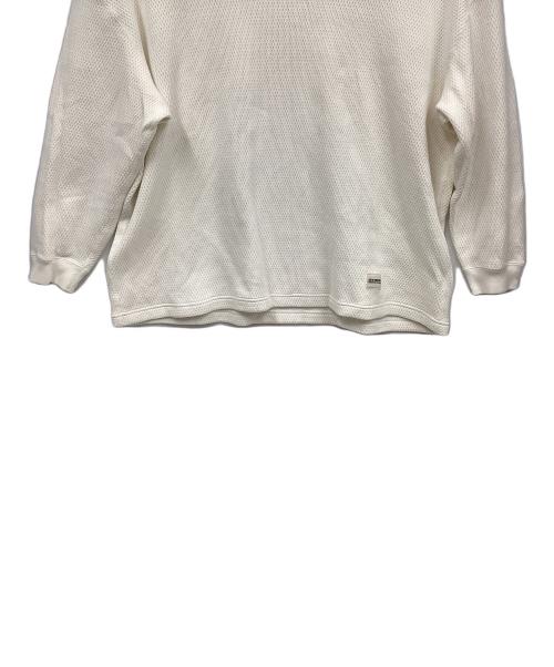 COOTIE（クーティー）COOTIE (クーティー) サーマルカットソー ホワイト サイズ:Sの古着・服飾アイテム