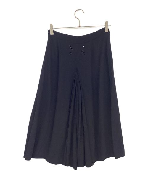 Maison Margiela（メゾンマルジェラ）Maison Margiela (メゾンマルジェラ) サテンキュロットパンツ ブラック サイズ:38の古着・服飾アイテム