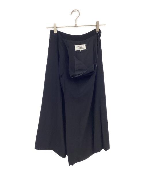 Maison Margiela（メゾンマルジェラ）Maison Margiela (メゾンマルジェラ) サテンキュロットパンツ ブラック サイズ:38の古着・服飾アイテム