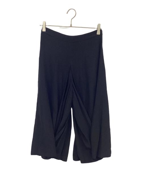 Maison Margiela（メゾンマルジェラ）Maison Margiela (メゾンマルジェラ) サテンキュロットパンツ ブラック サイズ:38の古着・服飾アイテム