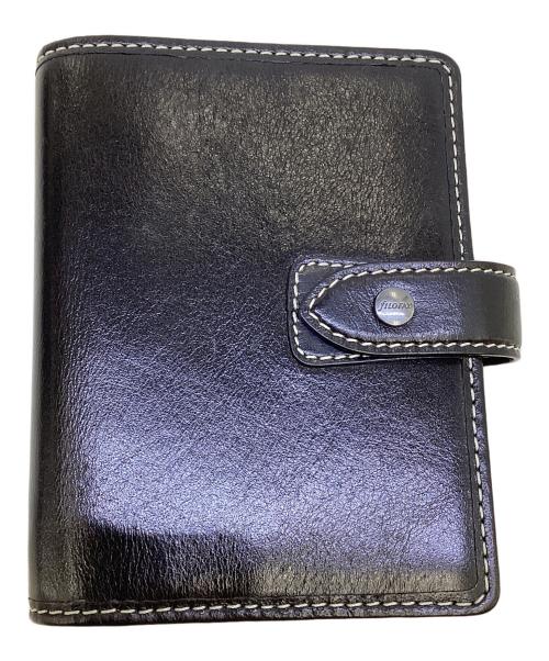 FILOFAX（ファイロファックス）FILOFAX (ファイロファックス) 手帳カバー ブラックの古着・服飾アイテム