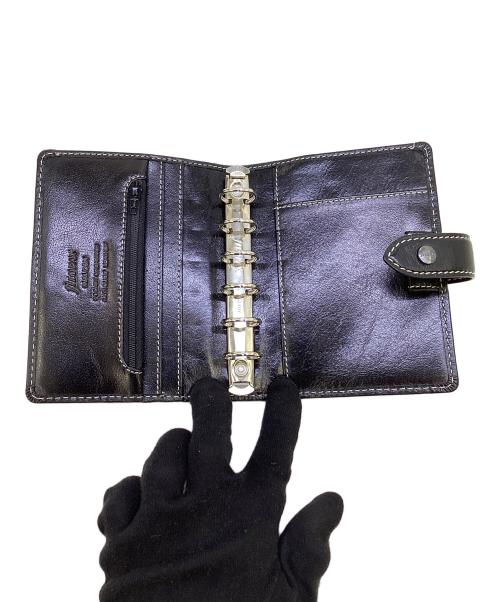 FILOFAX（ファイロファックス）FILOFAX (ファイロファックス) 手帳カバー ブラックの古着・服飾アイテム