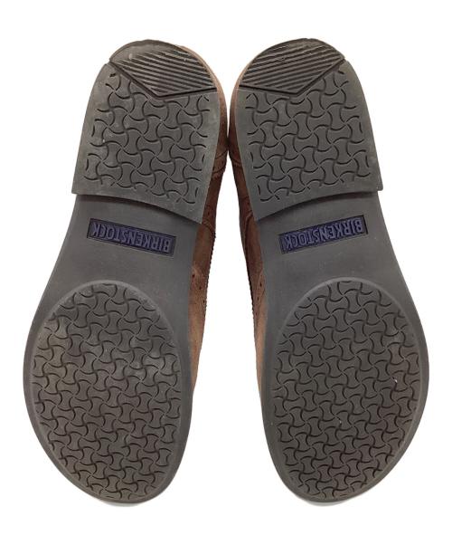 BIRKENSTOCK（ビルケンシュトック）BIRKENSTOCK (ビルケンシュトック) ウィングチップシューズ ブラウン サイズ:24.5㎝の古着・服飾アイテム