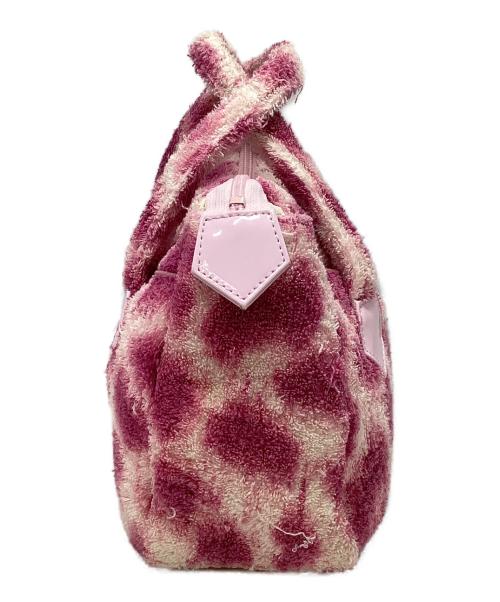 Vivienne Westwood（ヴィヴィアンウエストウッド）Vivienne Westwood (ヴィヴィアンウエストウッド) ヴィヴィアンウエストウッド/レオタード柄ハンドバッグ ピンクの古着・服飾アイテム