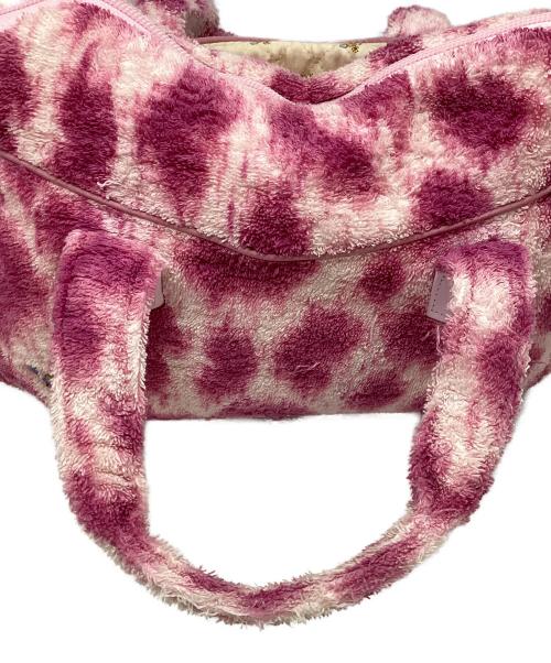 Vivienne Westwood（ヴィヴィアンウエストウッド）Vivienne Westwood (ヴィヴィアンウエストウッド) ヴィヴィアンウエストウッド/レオタード柄ハンドバッグ ピンクの古着・服飾アイテム