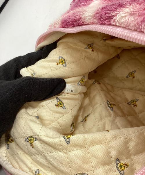 Vivienne Westwood（ヴィヴィアンウエストウッド）Vivienne Westwood (ヴィヴィアンウエストウッド) ヴィヴィアンウエストウッド/レオタード柄ハンドバッグ ピンクの古着・服飾アイテム