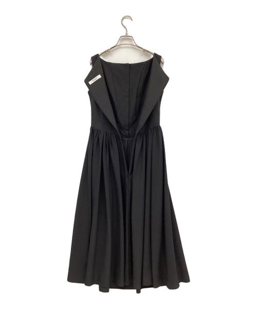 HER LIP TO（ハーリップトゥ）HER LIP TO (ハーリップトゥ) ノースリーブワンピース ブラック サイズ:Mの古着・服飾アイテム