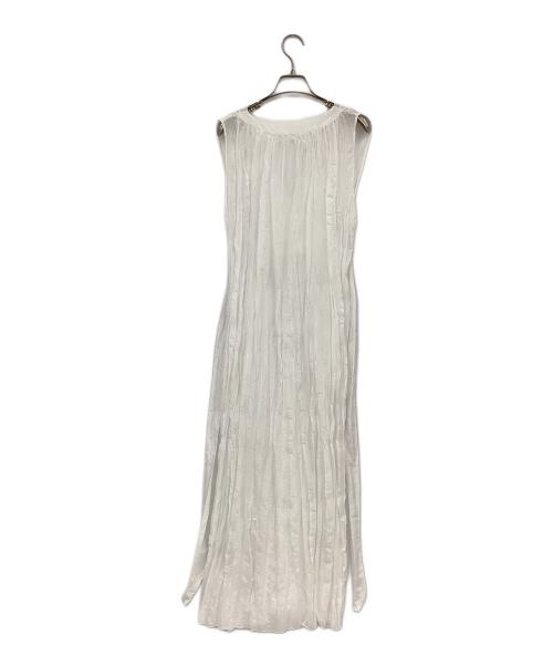MYLAN（マイラン）MYLAN (マイラン) Crinkle Maxi Dress ホワイト サイズ:FREEの古着・服飾アイテム