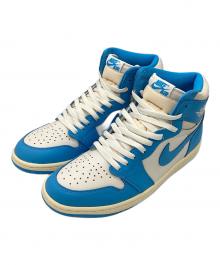 NIKE（ナイキ）の古着「Air Jordan 1 High OG Reimagined UNC」｜ホワイト×ブルー