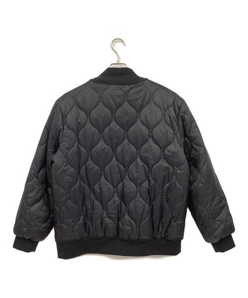 karaku（カラク）karaku (カラク) キルティングブルゾン ブラック サイズ:XLの古着・服飾アイテム