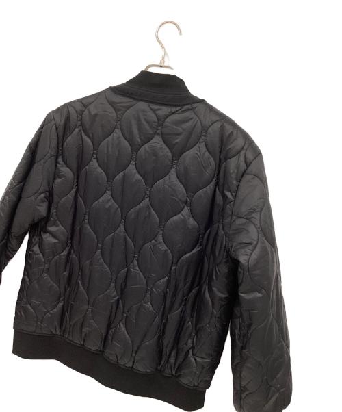 karaku（カラク）karaku (カラク) キルティングブルゾン ブラック サイズ:XLの古着・服飾アイテム