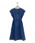 BLUE LABEL CRESTBRIDGE (ブルーレーベルクレストブリッジ) ライトデニムドレス ブルー サイズ:36：15000円