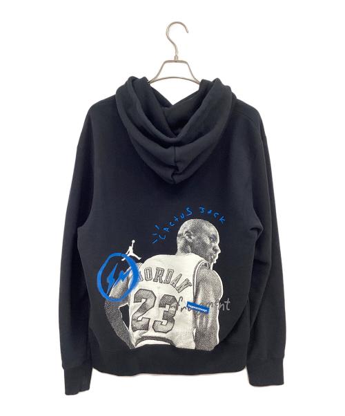 NIKE（ナイキ）NIKE (ナイキ) Travis Scott (トラヴィス・スコット) Fragment Hoodie ブラック サイズ:Mの古着・服飾アイテム