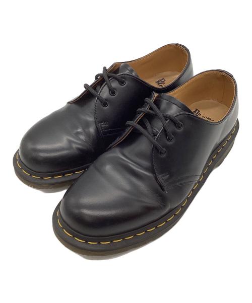 Dr.Martens（ドクターマーチン）Dr.Martens (ドクターマーチン) 3ホールシューズ ブラック サイズ:UK7の古着・服飾アイテム