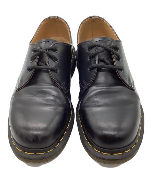 Dr.Martens（ドクターマーチン）Dr.Martens (ドクターマーチン) 3ホールシューズ ブラック サイズ:UK7の古着・服飾アイテム