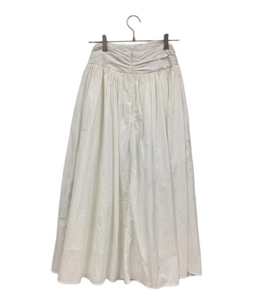 room306（ルームサンマルロクコンテンポラリー）room306 (ルームサンマルロクコンテンポラリー) フレアスカート ホワイト サイズ:Sの古着・服飾アイテム
