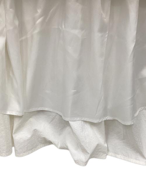 room306（ルームサンマルロクコンテンポラリー）room306 (ルームサンマルロクコンテンポラリー) フレアスカート ホワイト サイズ:Sの古着・服飾アイテム