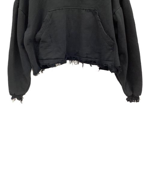 BALENCIAGA（バレンシアガ）BALENCIAGA (バレンシアガ) プルオーバーパーカー ブラック サイズ:1（160/88A）の古着・服飾アイテム