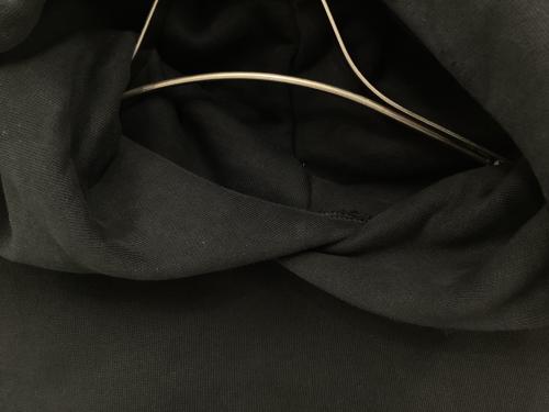 BALENCIAGA（バレンシアガ）BALENCIAGA (バレンシアガ) プルオーバーパーカー ブラック サイズ:1（160/88A）の古着・服飾アイテム