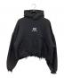 BALENCIAGA（バレンシアガ）の古着「プルオーバーパーカー」｜ブラック