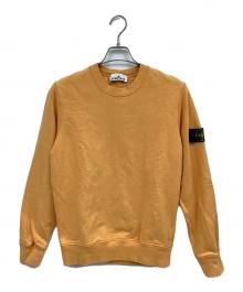 STONE ISLAND（ストーンアイランド）の古着「ワッペンクルーネックスウェット」｜オレンジ