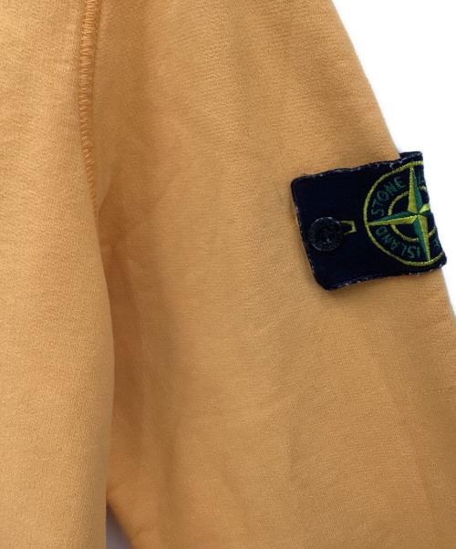 STONE ISLAND（ストーンアイランド）STONE ISLAND (ストーンアイランド) ワッペンクルーネックスウェット オレンジ サイズ:Sの古着・服飾アイテム