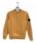 STONE ISLAND（ストーンアイランド）の古着「ワッペンクルーネックスウェット」｜オレンジ