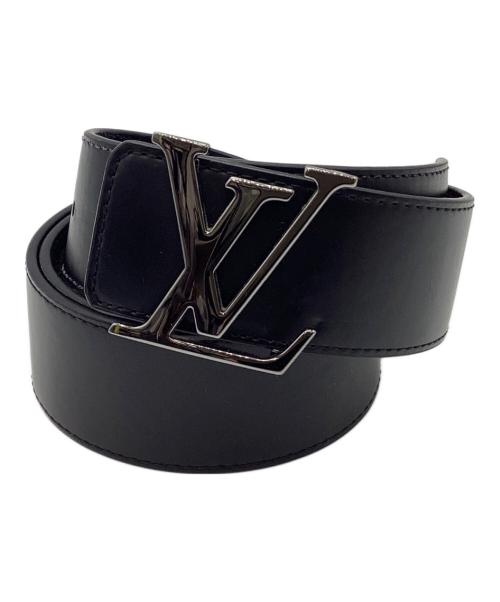 LOUIS VUITTON（ルイ ヴィトン）LOUIS VUITTON (ルイ ヴィトン) LV イニシャル 40MM リバーシブル グレー×ブラックの古着・服飾アイテム