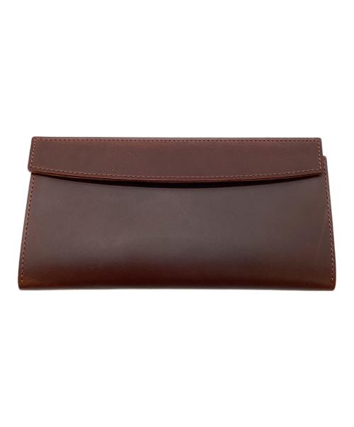 M+（エムピウ）M+ (エムピウ) エムピウ/13051003/FERMA WALLET Long brown/長財布 ブラウンの古着・服飾アイテム