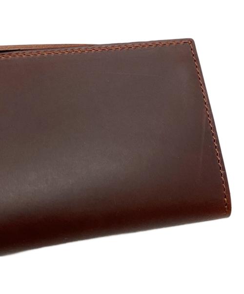 M+（エムピウ）M+ (エムピウ) エムピウ/13051003/FERMA WALLET Long brown/長財布 ブラウンの古着・服飾アイテム