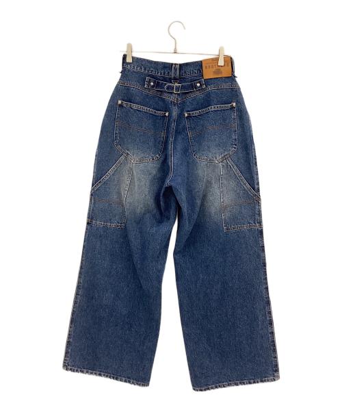 B.BALLSY（ボールジーブラザーズ）B.BALLSY (ボールジーブラザーズ) ワイドデニムパンツ サイズ:Mの古着・服飾アイテム