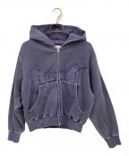 BLESSUブレスユー）の古着「ジップアップパーカー」｜ネイビー