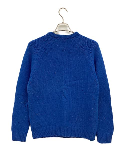 CarHartt（カーハート）CarHartt (カーハート) ANGLASTIC SWEATER ブルー サイズ:Sの古着・服飾アイテム