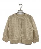 BLUE LABEL CRESTBRIDGEブルーレーベルクレストブリッジ）の古着「薄手カーディガン」｜ベージュ