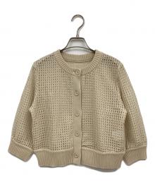 BLUE LABEL CRESTBRIDGE（ブルーレーベルクレストブリッジ）の古着「薄手カーディガン」｜ベージュ
