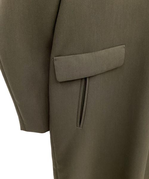 UNTITLED（アンタイトル）UNTITLED (アンタイトル) 深Vネックサックワンピース グレー サイズ:M 未使用品の古着・服飾アイテム