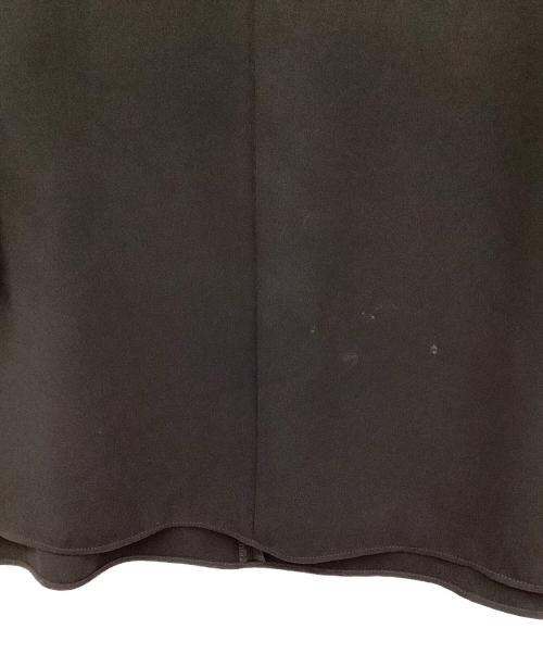 SOEJU（ソージュ）SOEJU (ソージュ) ライトクロスクルーネックブラウス ブラック サイズ:Lの古着・服飾アイテム