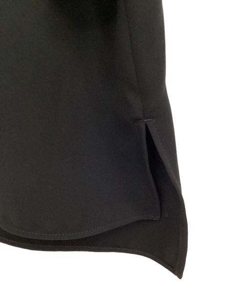 SOEJU（ソージュ）SOEJU (ソージュ) ライトクロスクルーネックブラウス ブラック サイズ:Lの古着・服飾アイテム