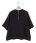 SOEJU (ソージュ) ライトクロスクルーネックブラウス ブラック サイズ:L：5000円