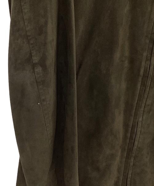 BURBERRY LONDON（バーバリーロンドン）BURBERRY LONDON (バーバリーロンドン) スウェードジップジャケット ブラウン サイズ:Mの古着・服飾アイテム