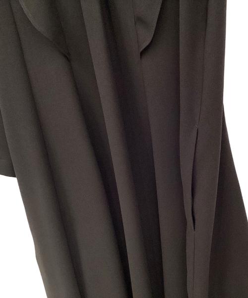 MACKINTOSH LONDON（マッキントッシュ ロンドン）MACKINTOSH LONDON (マッキントッシュ ロンドン) ポリエステルジョーゼットワンピース ブラック サイズ:38の古着・服飾アイテム