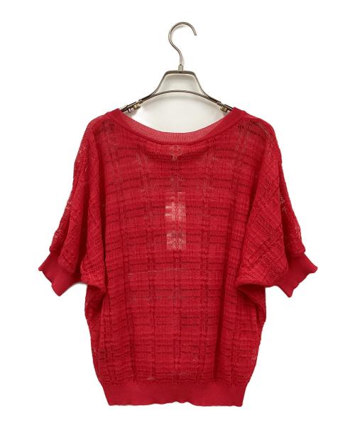 EPOCA（エポカ）EPOCA (エポカ) 薄手ニット レッド サイズ:40 未使用品の古着・服飾アイテム