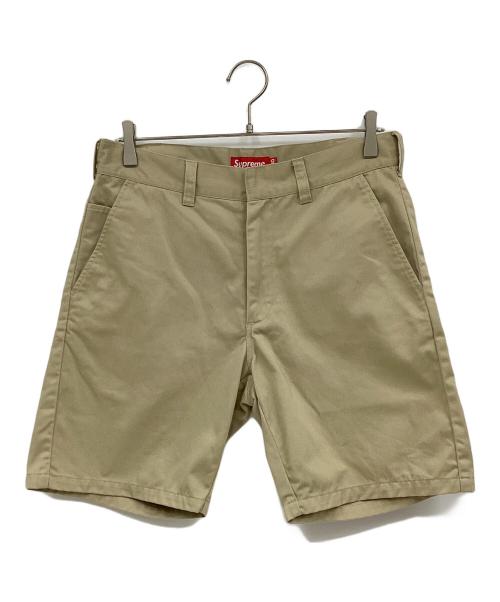 SUPREME（シュプリーム）SUPREME (シュプリーム) WORK SHORT ベージュ サイズ:76㎝（W30）の古着・服飾アイテム