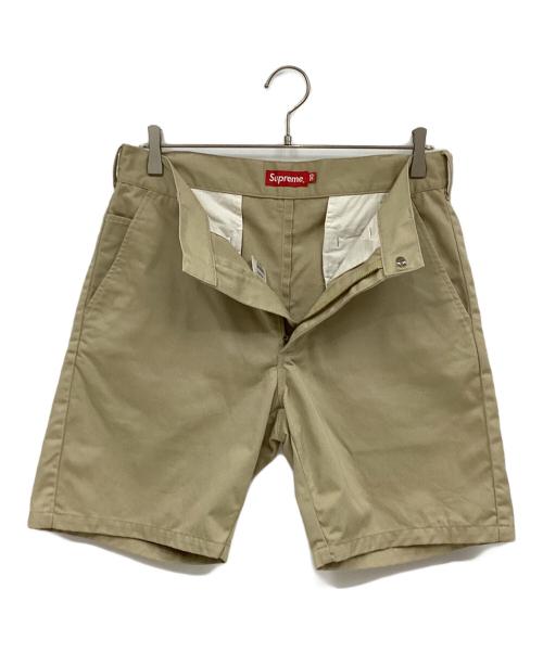SUPREME（シュプリーム）SUPREME (シュプリーム) WORK SHORT ベージュ サイズ:76㎝（W30）の古着・服飾アイテム