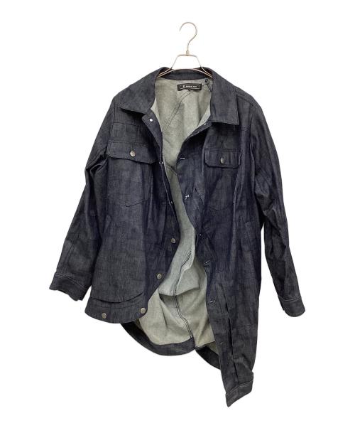 ANREALAGE（アンリアレイジ）ANREALAGE (アンリアレイジ) ボールA&Zデニムジャケット サイズ:48の古着・服飾アイテム