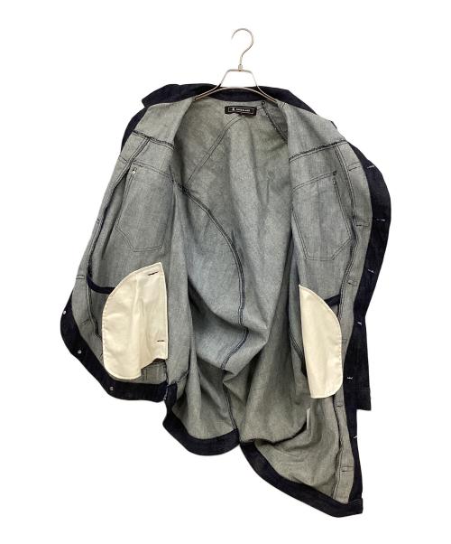 ANREALAGE（アンリアレイジ）ANREALAGE (アンリアレイジ) ボールA&Zデニムジャケット サイズ:48の古着・服飾アイテム