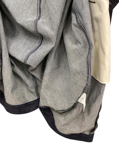 ANREALAGE（アンリアレイジ）ANREALAGE (アンリアレイジ) ボールA&Zデニムジャケット サイズ:48の古着・服飾アイテム