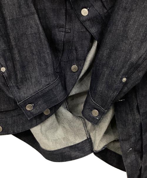 ANREALAGE（アンリアレイジ）ANREALAGE (アンリアレイジ) ボールA&Zデニムジャケット サイズ:48の古着・服飾アイテム